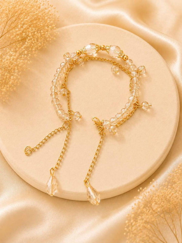 Golden Dew Charm Bracelet