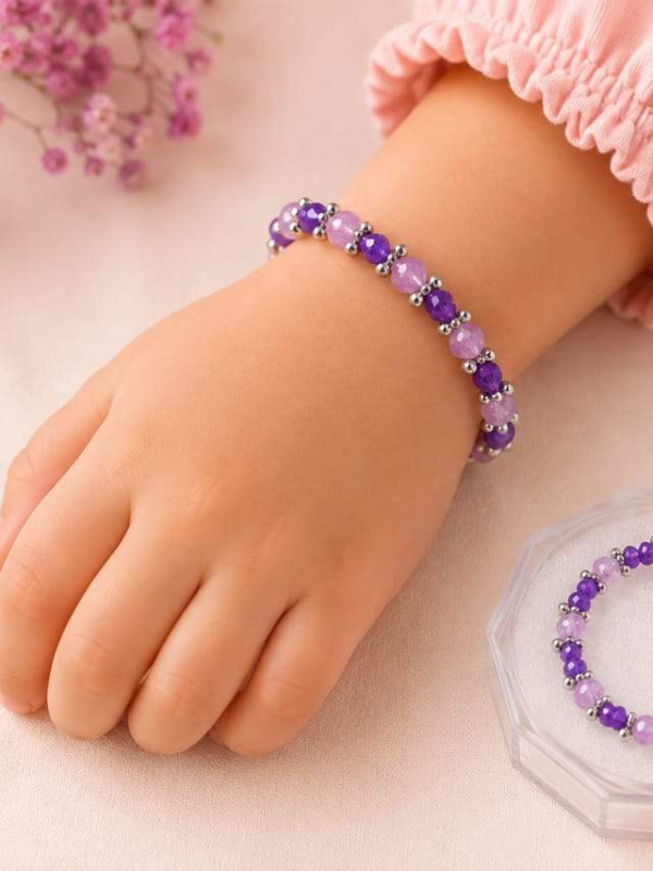 Amethyst Glow Bracelet