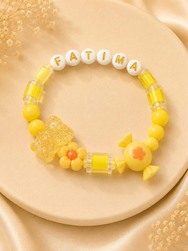 Sunshine Bloom Personalized Bracelet