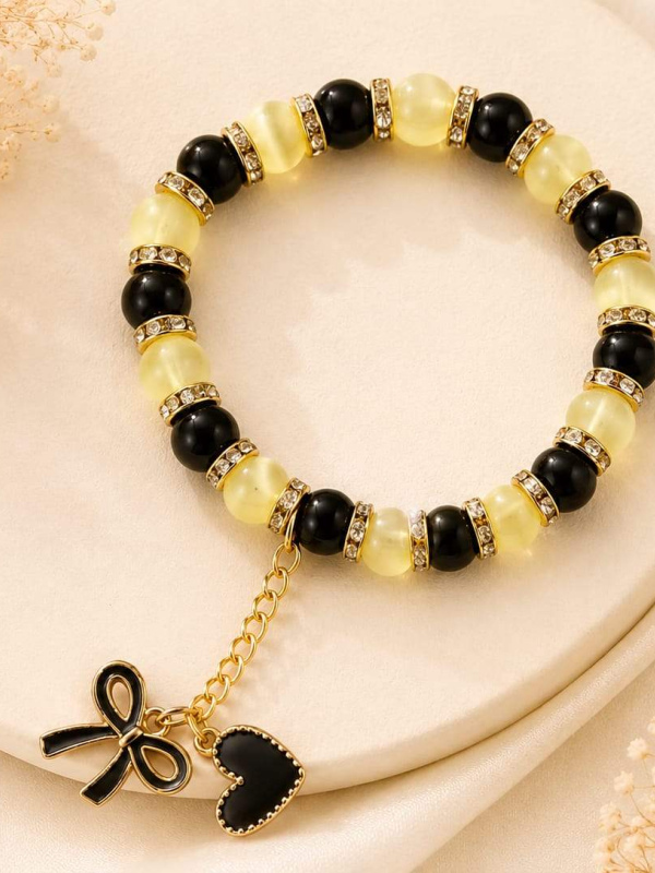 Noir Glow Charm Bracelet
